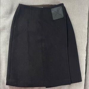 Michael Kors Elegant Brown Pencil Skirt
